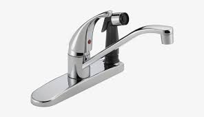An aerator in a faucet allows the air to enter so that water pressure can be increased. Peerless Peerless Faucets Single Handle Centerset Kitchen Faucet Png Image Transparent Png Free Download On Seekpng