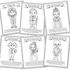 Choose your favorite historical figures paintings from millions of available designs. Historical Figures Coloring Pages Biography Posters Social Studies