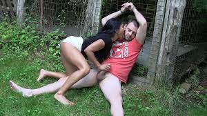 Handcuffed guy gets a footjob from perverted Latina Jasmine Shy -  FootPorno.com