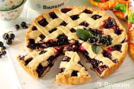 пирог из слоеного теста с замороженными ягодами и сметаной Pesochnyj Pirog S Chernoj Smorodinoj Recept S Foto Poshagovo