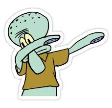 Squidward Dab By Emilyosman Fiestas De Cumpleanos De Hollywood Bob Esponja Bob Esponja Anime