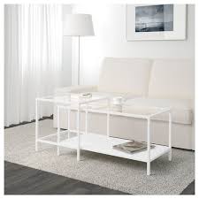 Vittsjo Satztische 2 St Weiss Glas Ikea Deutschland Satztische Innenarchitektur Wohnzimmer Wohnzimmer Tisch Weiss