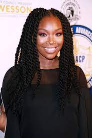 12 wig hair quality is good. Brandy Norwood Of Moesha Fame Looks Youthful As She Shows Off Her Natural Look And Long Braids In Selfie