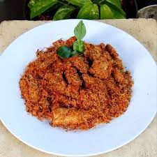 Serundeng Daging Ala Emak Dendeng Makanan Daging Sapi