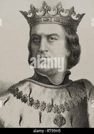 Martin of Aragon The Humane (1356-1410). King of Aragon, Valencia and  Majorca and Count of Barcelona. Copy of Genealogy of the Kings of Aragon  and Counts of Barcelona. The original parchment is