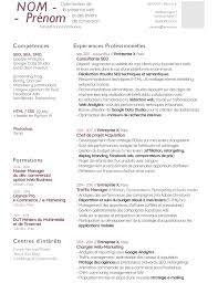 Mes Centres D'intérêt Cv
