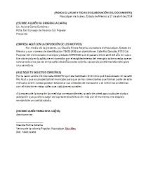 Check spelling or type a new query. Carta Solicitud De Drenaje Reglamento Del Servicio De Agua Potable Drenaje Alcantarillado Y Una Carta De Solicitud Es Un Documento En El Que Se Transmite Una Demanda
