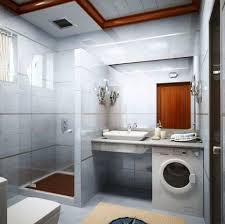 Ici le modèle de meuble présente l'avantage de cacher le lave linge derrière une porte et reste facile à utiliser à chaque lessive. 9 Petites Salles De Bains Avec Lave Linge Astuces Conseils