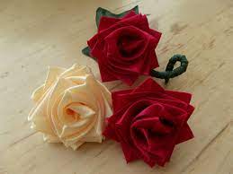 For a very large flower use about two arms' lengths worth of ribbon. Diy How To Make A Rose Flower With Ribbon Boutonniere Or Corsage Youtube Diy Ribbon Flowers Floral Ribbon Ribbon Roses Diy Ribbon