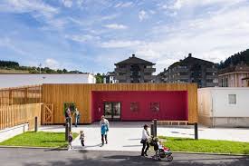 Gallery Of New Building For Nursery And Kindergarten In Zaldibar Hiribarren Gonzalez Estudio Urgari 4 Kindergarten School Architecture Building