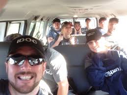 Team selfie: PPOs at POST District 4 Probation and Parole Officer Steve  Duchene sent us this photo of him and his colleagues in a van