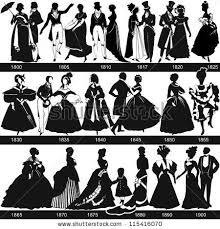 Black And White Fashion Woman Clipart Black And White 1800 1900 Fashion Silhouettes Are Dancing And Walking Vector Illustration Fashion Silhouette 1900 Fashion Fashion History Books