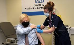 14 march 2021 18:00 gmt. Very Good Very Quick Uk Pm Boris Johnson Receives First Dose Of Astrazeneca Vaccine