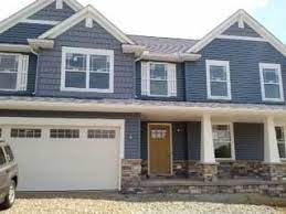 Harbor Blue Siding Blue Siding Alside Vinyl Siding Cottage Exterior