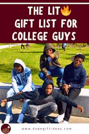 For christmas, buy him this cigar and whiskey gift set. The Lit Gift List For College Guys Dope Gift Ideas