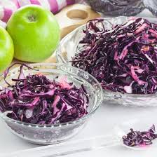 Salade De Chou Rouge Et Pomme Verte Au Cumin Recette Salade Chou Rouge Salade De Chou Pomme Verte