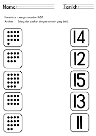 Tema yang dipilih pada kali ini ialah ikan. Bbm Percuma Lembaran Kerja Matematik No 11 20 Facebook