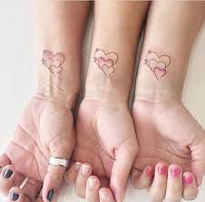 Three Sister Tattoo Tattoos For Daughters Matching Couple Tattoos Tattoos