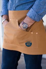 Copper Rock Bar Napkin Productions Hilton Interior Design Graphic Design Hotel Design Food B Tablier En Cuir Vetement Professionnel Couture Pour Homme