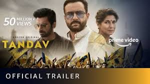 Tandav, also starring kumud mishra, sunil grover, mohammad zeeshan ayyub, will release on 15 january on amazon prime video. Tandav Trailer Saif Ali Khan Dimple Kapadia In Political Thriller The Hindu