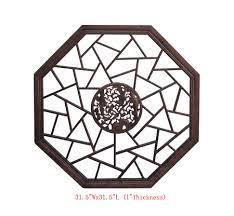 550 chinese antique flower bird carving octagonal window screen wall panel golden lotus antiques chinese antiques asian artwork screen printing designs
