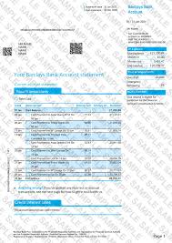 In addition, one months' uk bank statement showing the funds being transferred to the uk bank existing nationwide borrowers under the age of 75 whose existing term extends beyond their 75th. Bank Statements Prices Samples