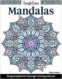Check spelling or type a new query. Tangleeasy Mandalas Design Templates For Zentangle R Coloring And More Design Originals Tangle Pattern Color Soothing Circles Beginner Friendly Advice 35 Finished Examples Tangling Tips Ben Kwok 0023863056410 Amazon Com Books