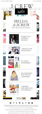 J Crew Welcome Email Dec 2013 Email 4 Email Marketing Design Email Design Email Marketing Inspiration
