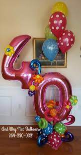 Numeros En Globos
