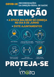 Contém dados acumulados relativos aos confirmados por concelho, extraídos do dashboard da dgs (e por isso sujeito às mesmas limitações relativamente a abrangência e protecção. Recomendacoes Dgs Inicio Da Epoca Balnear A 6 De Junho Cm Moita