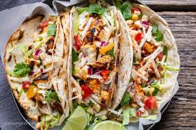 Place corn tortillas between damp paper towels; Sriracha Grilled Mahi Mahi Fish Tacos Saving Room For Dessert
