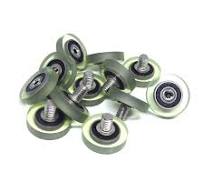 10 Pieces Outer Diameter 19mm POM Drawer Track Bolt Roller DR19 C1L8W6M6  Furniture Sliding Guide Wheel POS Cash Register Pulley DR22 DR26 DR28 (Color