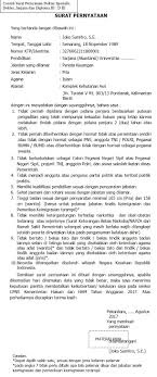 .cpns, contoh surat lamaran sampai denga contoh surat pernyataan mungkin tidak mengalami melalui situs resmi cpns.kemenkumham.go.id. Contoh Surat Pernyataan Cpns Kemenkumham 2017 Untuk Sarjana Contoh Surat