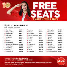 During free seat promotion airasia puts zero fare on. Airasia Cheap Flight 2020 United Airlines And Travelling