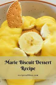Marie Biscuit Dessert Recipe Recipe Easy Tart Recipes Biscuit Dessert Recipe Dessert Recipes