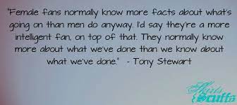 Quotations by tony stewart, american celebrity, born may 20, 1971. Pin By Katy Lindamood On Skirts And Scuffs Life Tony Stewart Nascar Quotes Tony Stewart Racing