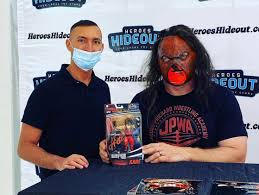 Halloween is kane's favorite holiday. From Anti Mask To Double Mask Kane At A Signing Earlier Today Squaredcircle
