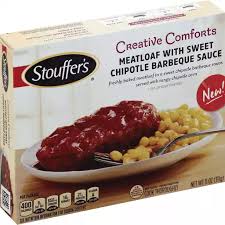 Keto meatloaf can be just as juicy and flavorful as the one you've always loved! Stouffers Creative Comforts Meatloaf With Sweet Chipotle Barbeque Sauce Shop Service Food Market