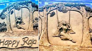 Young unmarried girls are the major participants in the raja celebration. Raja Parba 2020 In Odisha Sudarsan Pattnaik Dedicates Sand Art To Mithun Sankranti Festival Celebrating Mother Earth And Menstruation Latestly
