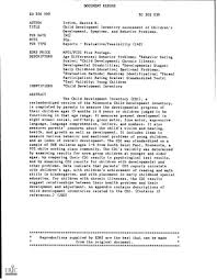 Image result for Child Development Inventory