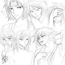Generic Bishounen - Faces By Lightsilverstar | Bishounen, Comic Art, Face