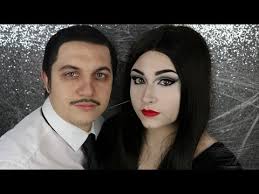 Couples love showing up to parties when they're rocking the morticia and gomez costumes. Morticia And Gomez Addams Family Couples Last Minute Halloween Tutorial Youtube