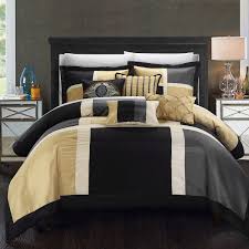 Gold royal bedroom set include the following items. Copper Grove Minesing Black Gold 7 Piece Comforter Set Overstock 20223328