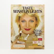 WINSTON CIGARETTE MAGAZINE ADVERTISEMENTS