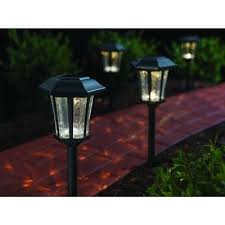Shop our selection of outdoor flush mount lights for the wall or ceiling. Hampton Bay Solar Roman Bronze Outdoor Integrated Led Landscape Path Light With Water Glass Lens 4 Pack Nxt 8013 The Home Depot Solar Light Kit Solar Shed Light Solar Light Crafts