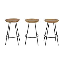 Adjustable industrial stool | west elm uk. 48 Off West Elm West Elm Alden Bar And Counter Stools Chairs