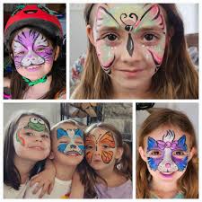 Local face painter for parties and events