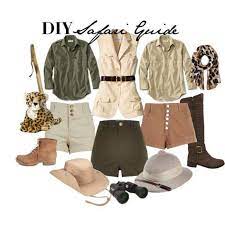 An african safari is a true adventure—imagine thousands of zebras migrating across emerald grasslands, flocks of florescent flamingos creating a field of color across a shining lake. Designer Clothes Shoes Bags For Women Ssense Safari Outfits Safari Costume Safari Outfit