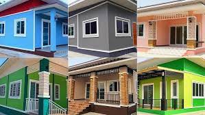 Exterior Wall Paint Color Combinations