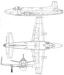 Supermarine Attacker Blueprint Download Free Blueprint For 3d Modeling Blueprints Airplane Coloring Pages British Aircraft